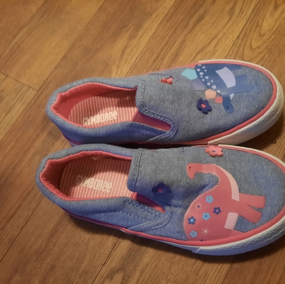 sold gymboree Dinosaur Slip Ons,Size 11 - Picture 5 of 13